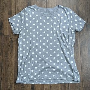JCrew Polka Dot Tee
